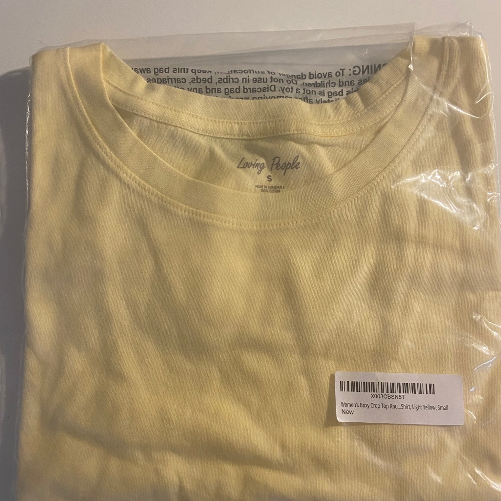 Woman’s Cropped Tee New